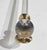 Early 20th Century Traditional Large Glass Towel Bar With Brass Brackets For Sale - Image 5 of 8