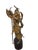 An impressive, limited-edition distributed by Suhai Chinese warrior figurine crafted from gold-wash over sterling silver...