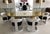American Set of Four Onassis White Lacquer Chairs by Karl Springer For Sale - Image 3 of 9