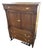 Vintage John Widdicomb Tall Wardrobe Dresser For Sale