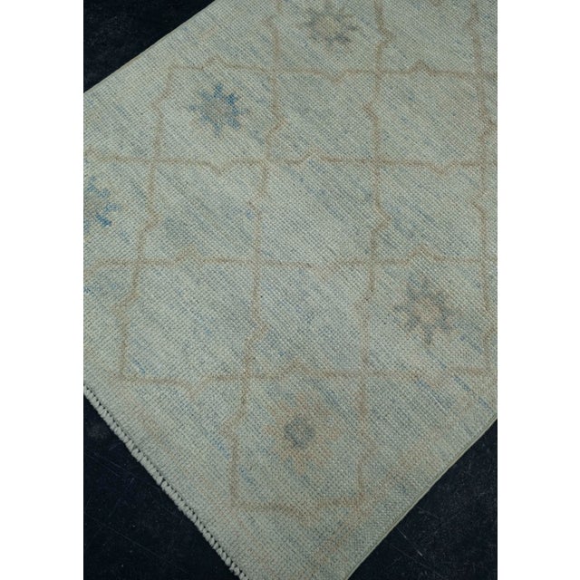 Turkish Turkish Oushak Rug 2'11" x 6'8" #17826 For Sale - Image 3 of 8