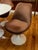 1960s Vintage Mid Century Eero Saarinen for Knoll Tulip Dining Table and 4 Swivel Chairs For Sale - Image 5 of 10