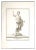 Francesco Cepparoli, Ancient Roman Statue, Original Etching, 18th Century For Sale