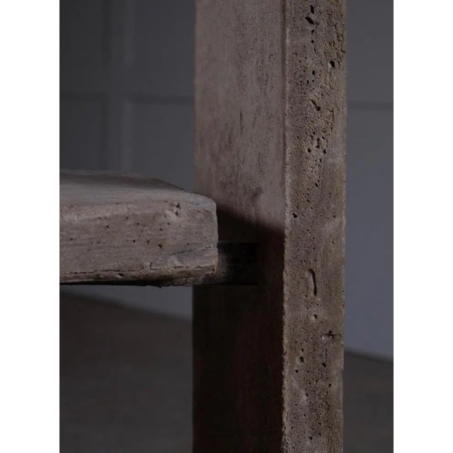 Concrete Chair by Jonas Bohlin for Källemo, Sweden, 1980s For Sale - Image 6 of 12