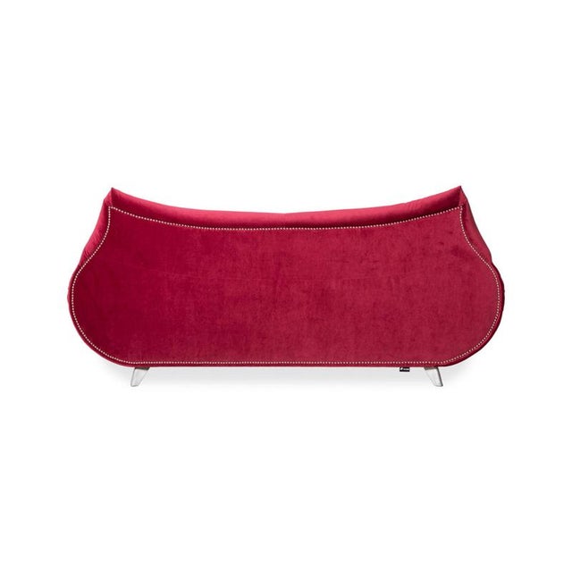 Bretz Gaudi Fabric Three-Seater Sofa For Sale - Image 9 of 11