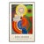 Sonia Delaunay Vintage 1980 Pace Editions Lithograph Print Framed Large Modernist Exhibition Poster " Composition " 1938 For Sale