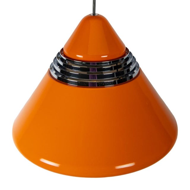 Red Scone Pendant Lamp by Kazuo Motozawa for Staff 40cm x 40cm x 30cm&nbsp; This piece has an attribution mark, I am sure...