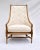 Antique White Pair of Tomlinson Regency Lounge Chairs, Mahogany, 1960s For Sale - Image 8 of 10