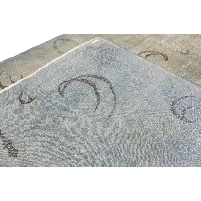 Late 20th Century Vintage Turkish Sivas Zeki Muren Rug, 07'05 X 10'02 For Sale - Image 5 of 8