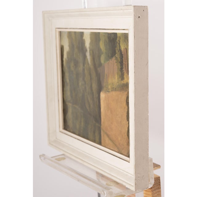 Marius Chambaz, Along the river Aire, Oil on Board For Sale - Image 10 of 13