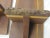 Wood Late 20th Century Walnut Live Edge Nakashima / Adirondack Style Artisan Made Shelf Bracket For Sale - Image 7 of 12