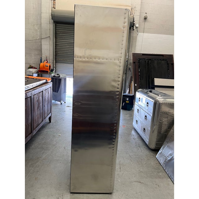 Restoration Hardware Restoration Hardware “Aviator” Narrow Shelf For Sale - Image 4 of 9