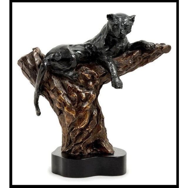 The artwork here, "Vigilant" portrays the sleek and savage Panther, relaxed yet watchful and ever alert to its...