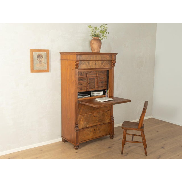 Vintage Secretaire in Wood For Sale - Image 14 of 14