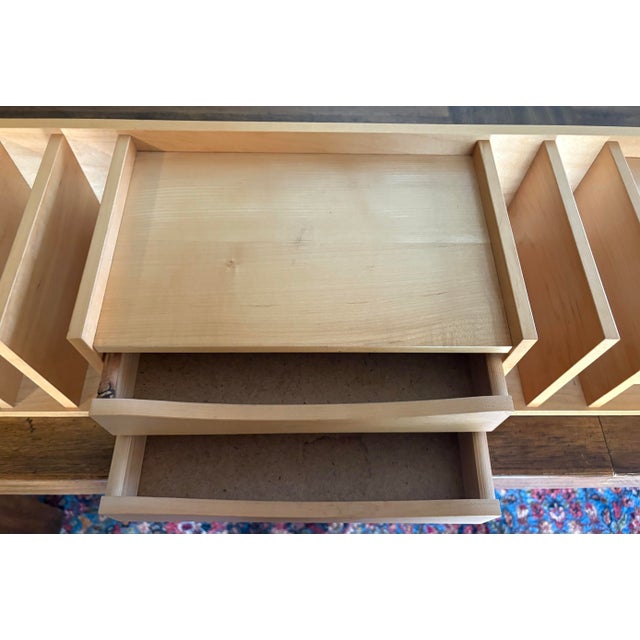 Late 20th Century Pedersen & Hansen Danish Modern Modular Teak Desk Organizer with Drawers For Sale - Image 12 of 13