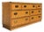 Vintage Dixie Parquet Rattan Six-Drawer Dresser For Sale