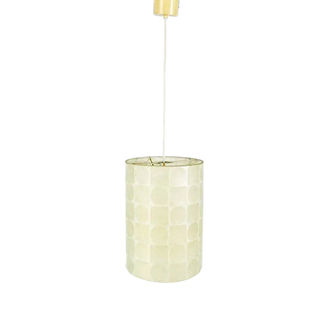 Mid-Century Modern Cocoon Pendant Lamp from Goldkant, 1960s For Sale