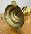 Vintage French Style Brass Gold Candleholders, Set of 2 For Sale - Image 15 of 18