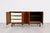 Brown Simple + Classic Walnut Mid Century Modern Credenza / Media Stand / Sideboard by Dillingham, C. 1960's For Sale - Image 8 of 11