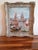 Italian Venetian Fisherman Village Seaside Painting Signed For Sale - Image 12 of 13