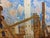 *** ABOUT THIS PAINTING *** * TITLE: "Building complex" * ARTISTS: Kostenko Anatoly Alexandrovich * SIZE: 50x44...