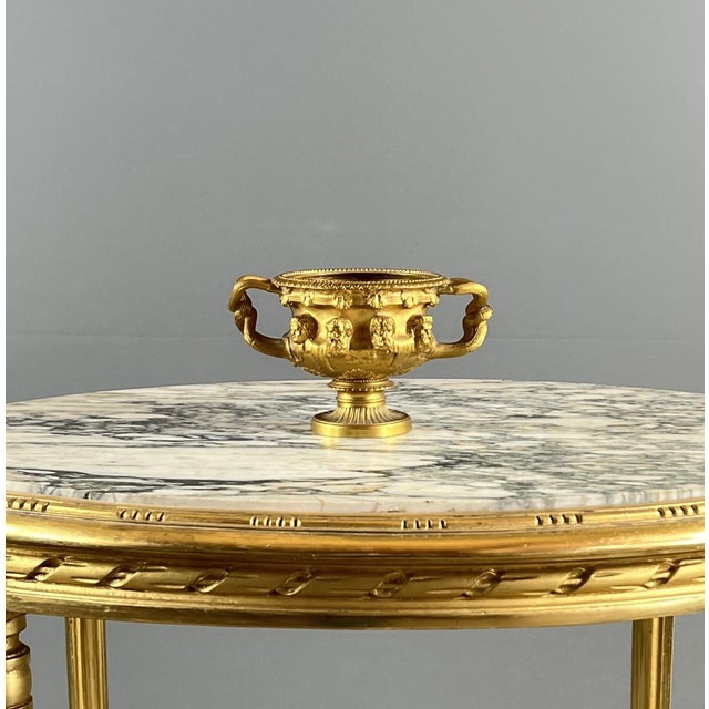 19th Century Pompeian Bowl with Two Bronze Handles For Sale - Image 11 of 11