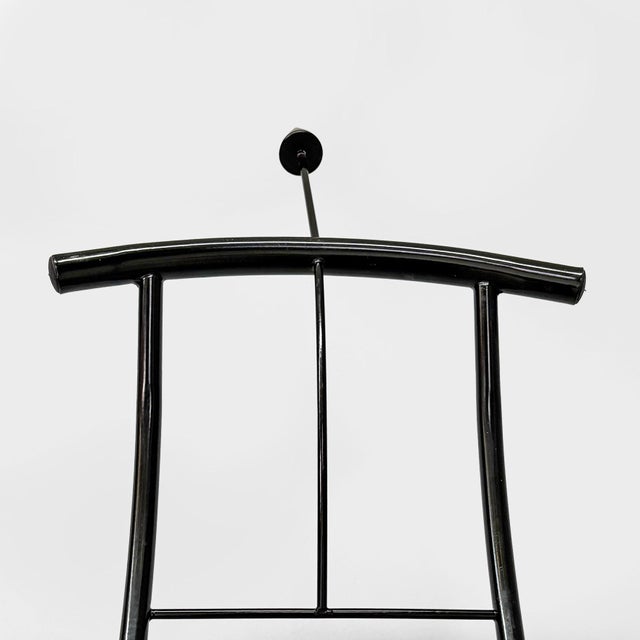 Metal Italian Modern Valet Stand by Mercatali & Pedrizzatti for Zeus, 1980s For Sale - Image 7 of 16