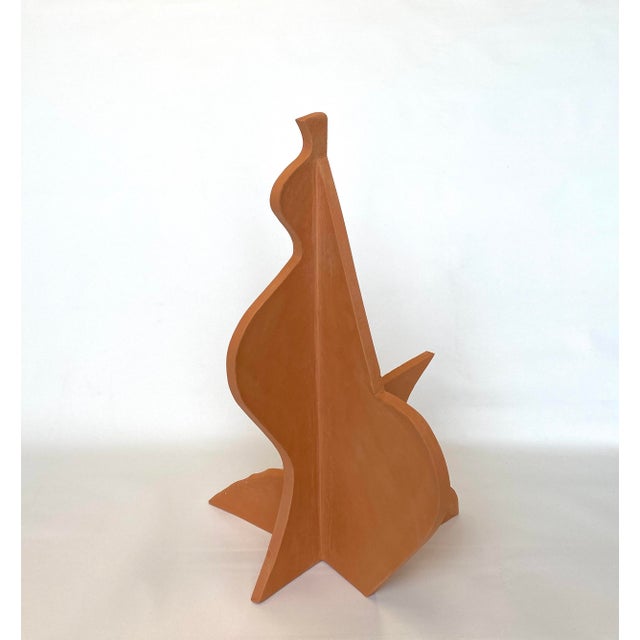 2020s Contemporary Slab Built Abstract Ceramic Sculpture For Sale - Image 5 of 5
