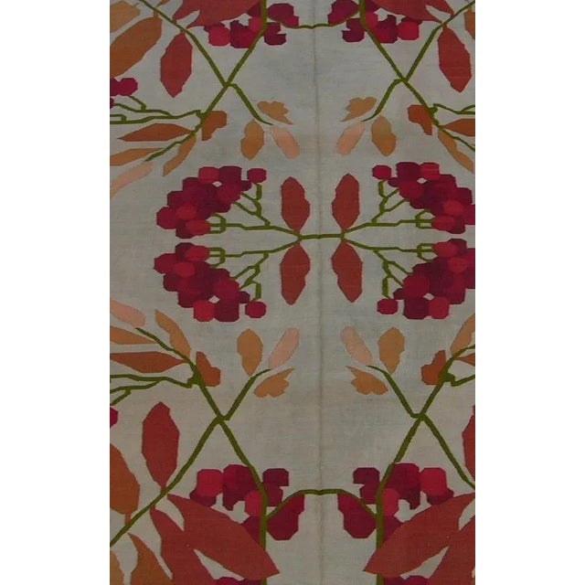 Traditional Antique Bessarabian Botanical Rug 11'7'' X 8'4'' For Sale - Image 3 of 5