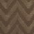 SAMPLE - Schumacher Verne Fabric In Chestnut For Sale