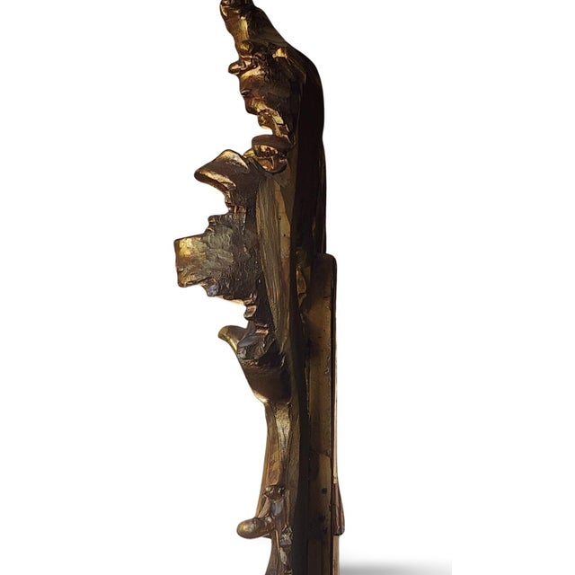 Monumental 19th Century Italian Giltwood Mirror For Sale - Image 4 of 9