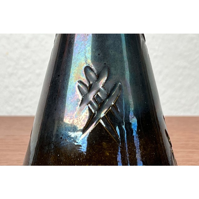 Mid-Century Modern Mid-Century Modern Danish Studio Pottery Candleholder, 1960s For Sale - Image 3 of 14