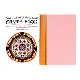 "The Glamour Magazine Party Book" 1965 Elliott, Eleanor For Sale