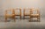 Beautiful set of 4 vintage hans j. Wegner model pp201 dining chairs for pp møbler, denmark, 1970s. Solid oak frame with...