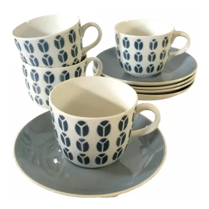 Finnish Arabia Cups and Saucers