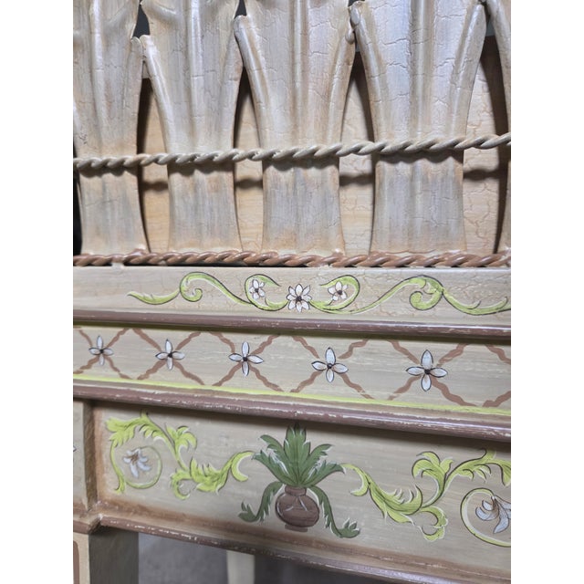 Chinoiserie Toleware Planter For Sale - Image 9 of 9