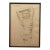 1980s Demetri Gassoumis Signed Cut Paper Figure Wall Sculpture For Sale