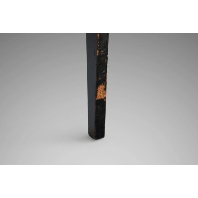 Wood Armchairs After Edward Wormley for Dunbar Chairs in Patinaed Black, USA, circa 1960s - A Pair For Sale - Image 7 of 13