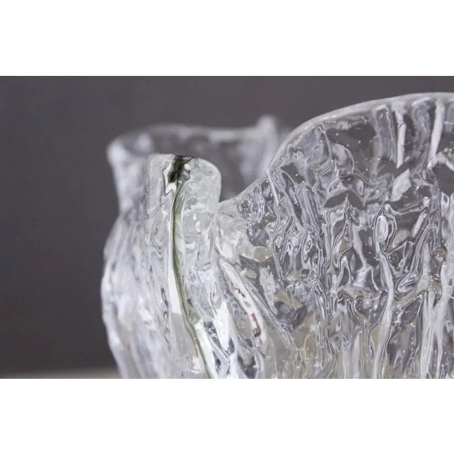 Scandinavian Glass Vase, 1970s For Sale - Image 8 of 13
