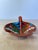 Mid 20th Century Vintage Tesuque Pueblo Native American Polychrome Bird Effigy Bowl For Sale - Image 5 of 9