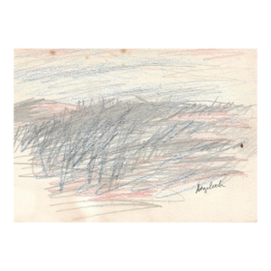 Robert Angeloch Landscape Pastel Drawing