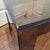Plastic Vintage 1970s Smoked Lucite Acrylic End Table With Beveled Top For Sale - Image 7 of 16