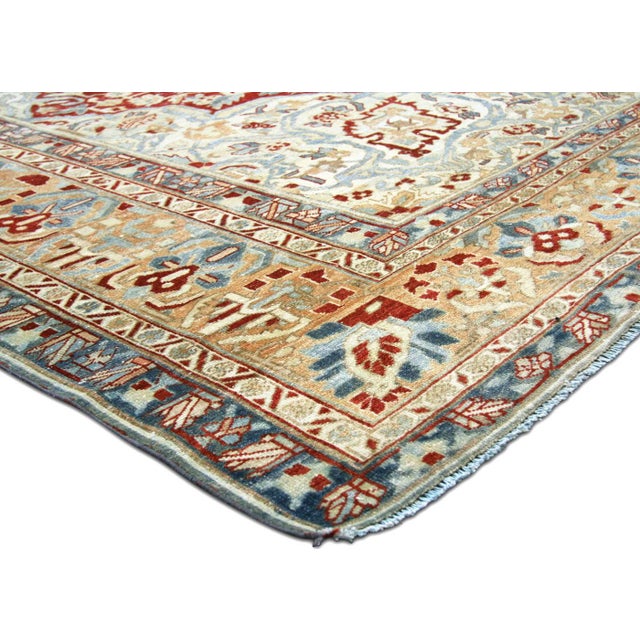 Transitional 1940s Persian Baktiari Rug For Sale - Image 3 of 5
