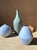 Handmade Light Blue Studio Ceramic Vases from Manufaktur Töpferhof Römhild, Thuringia, Germany, 1970s, Set of 2 For Sale - Image 14 of 15