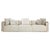 Cream Egon Three-Seater Sofa in Lamberto and Avion Fabrics by Arcahorn For Sale - Image 8 of 8