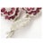 Metal 18kt White Gold Ruby & Diamond Brooch Ca 1950 For Sale - Image 7 of 10