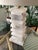 John-Richard John-Richard Stacked Alabaster Column Table Lamps With Raw Silk Shades - a Pair For Sale - Image 4 of 9