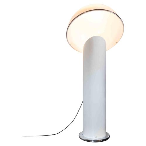 White Vintage CIOT Floor Lamp by Ennio Chiggio for Lumenform, Italy, 1970s For Sale - Image 8 of 8