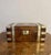 Wood Antique Victorian Burr Walnut Brass Bounded Writing Box, 1860 For Sale - Image 7 of 7