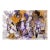 Purple & Ocher Abstract by Les Anderson For Sale